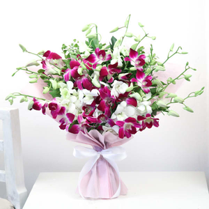 10 Mix Orchids Bouquet